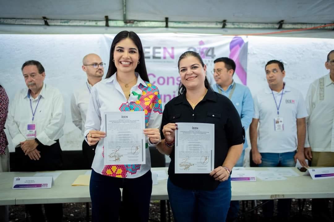 Tepic Tiene Alcaldesa Geraldine Ponce Recibe Constancia De Mayor A