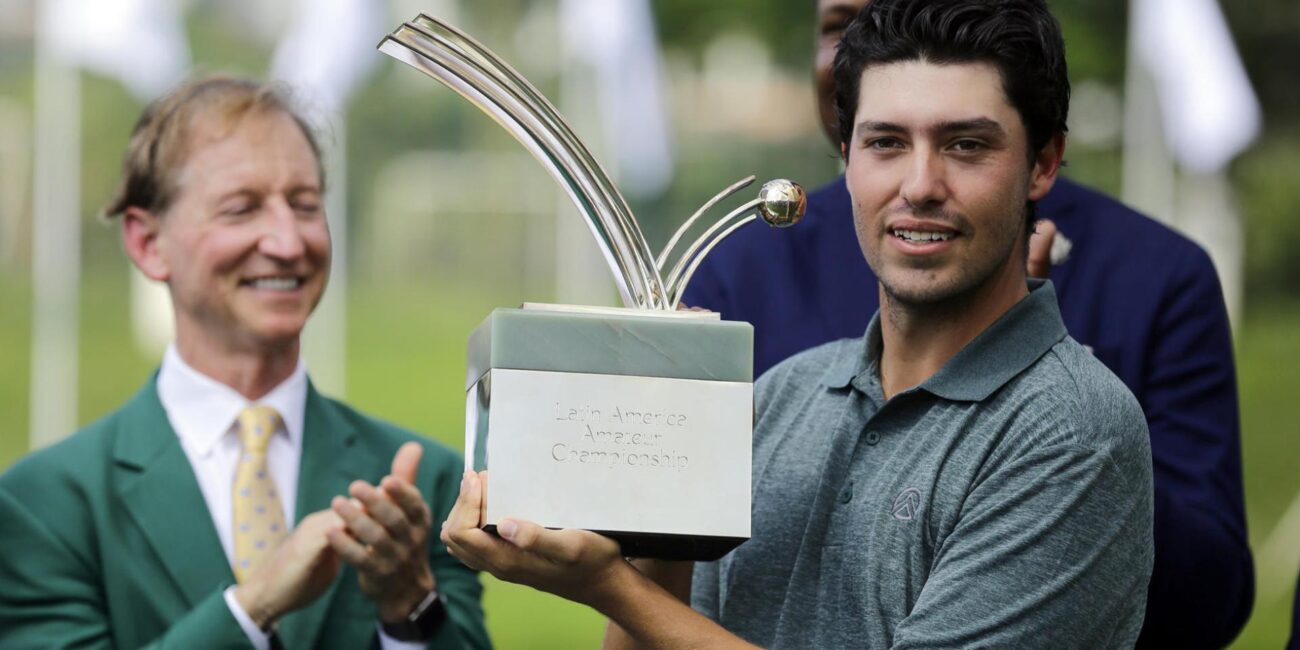 Santiago de la Fuente es el campeón del Latín American Amateur Championship 2024