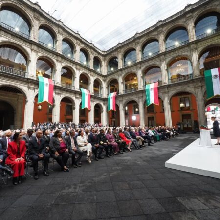 Claudia Sheinbaum rinde su Primer Informe de Gobierno en Palacio Nacional primer informe claudia sheinbaum