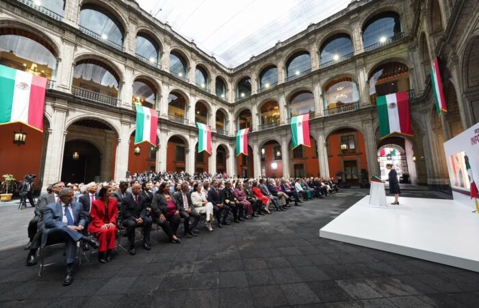 Claudia Sheinbaum rinde su Primer Informe de Gobierno en Palacio Nacional primer informe claudia sheinbaum