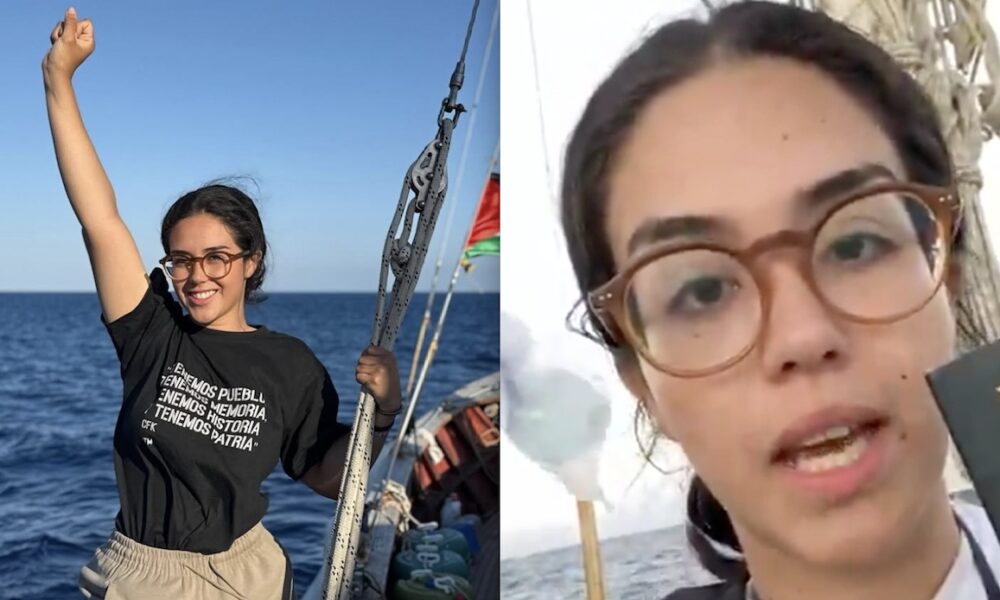 Activista mexicana detenida en Israel pide apoyo del Gobierno de México para su liberación Activista mexicana detenida en Israel pide apoyo