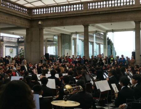Concierto con música de Mozart en el Castillo de Chapultepec